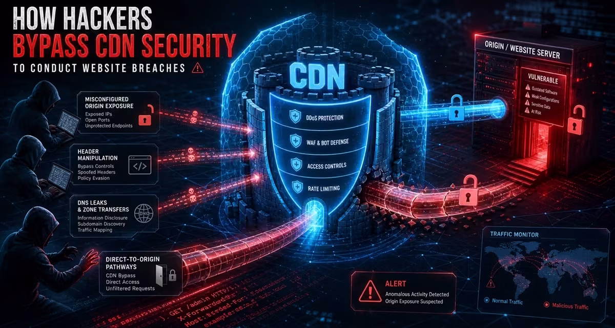 How Hacker Bypass CDN Security to Conduct Website Breaches