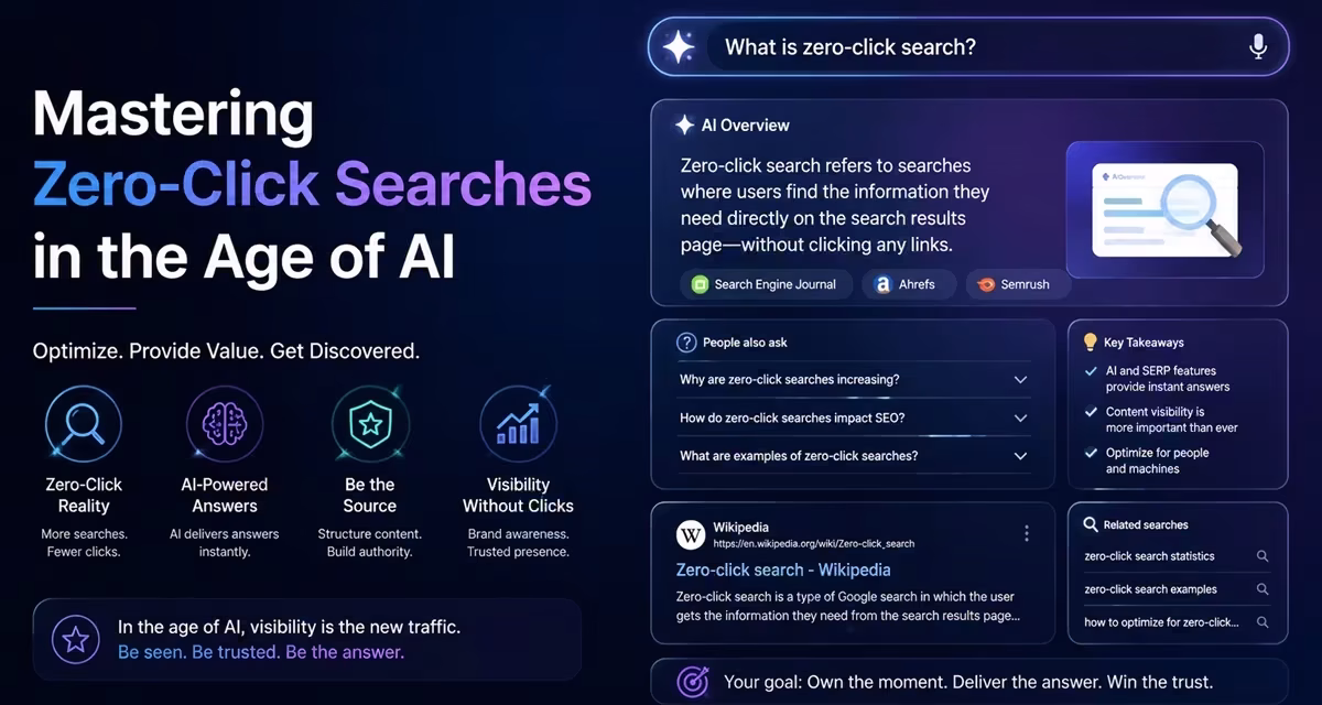 Mastering Zero-Click Searches in the Age of AI