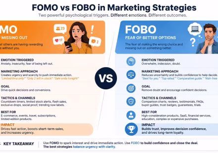 What is FOMO vs FOBO in Marketing Strategies