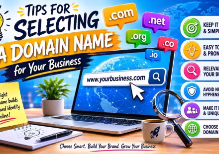 Tips for Selecting a Domain Name for Your Business