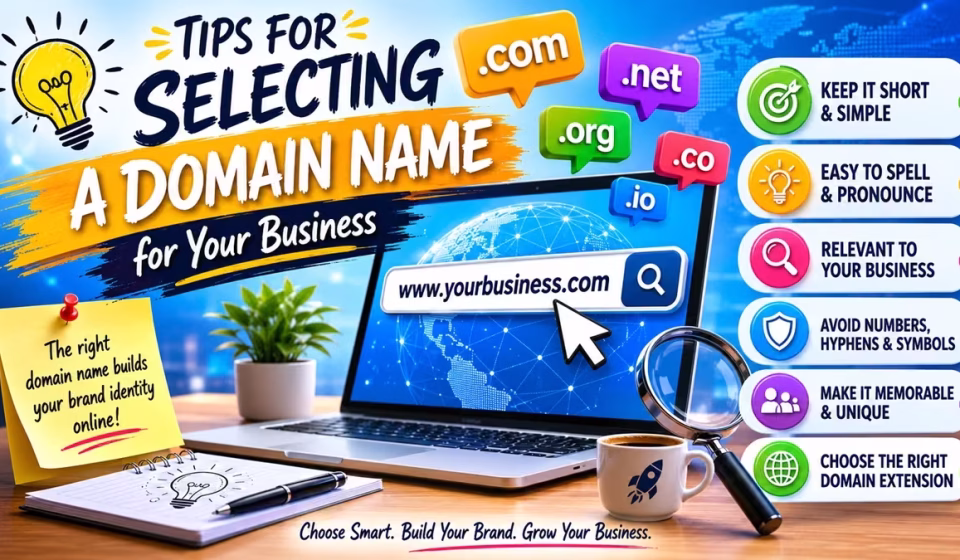 Tips for Selecting a Domain Name for Your Business