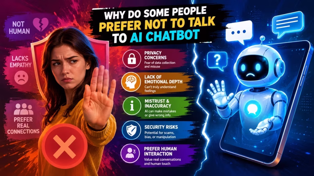 Why Do Some People Prefer Not to Talk to AI Chatbot